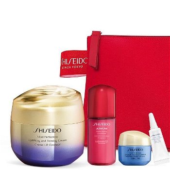 Shiseido Darčeková sada liftingovej pleťovej starostlivosti Uplifting and Firming Cream Set