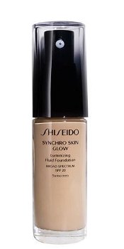 Shiseido Tekutý rozjasňujúci make-up Synchro Skin Glow SPF 20 (Luminizing Fluid Foundation) 30 ml Neutral 3