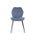 Modré stolička výška sedu 60 cm