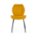 Žlté stoličky čalúnené