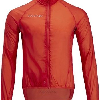 SILVINI MONTILIO Pánska cyklistická bunda, oranžová, veľkosť