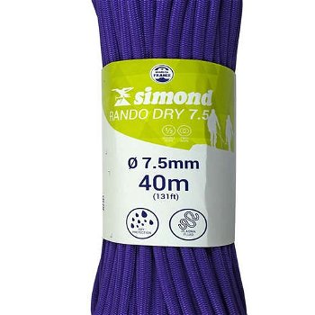 SIMOND Lano Rando Dry 7,5 mm 40 M