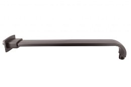 SLEZAK-RAV - Držiak bočný pre hlavovú sprchu 40 cm metal grey, Farba: metal grey MD0701MG