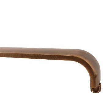 SLEZAK-RAV - Držiak bočný pre hlavovú sprchu 40 cm stará mosadz (bronz), Farba: stará mosadz MD0701SM