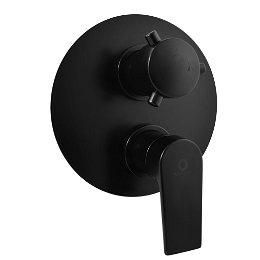 SLEZAK-RAV - Vodovodná batéria sprchová vstavaná COLORADO čierna matná, Farba: čierna matná CO186KCMAT