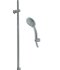 SLEZAK-RAV - Vodovodná batéria sprchová s hlavovou a ručnou sprchou NIL - metal grey lesklá NL282.5/7MGL