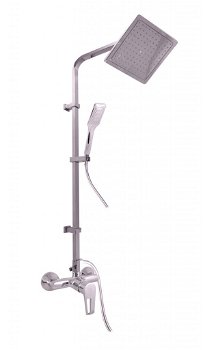 SLEZAK-RAV - Vodovodné batérie sprchová COLORADO s hlavovou a ručnou sprchou, Farba: chróm, Rozmer: 150 mm CO282.5 / 6