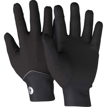 Smartwool ACTIVE FLEECE WIND GLOVE Unisex rukavice, čierna, veľkosť