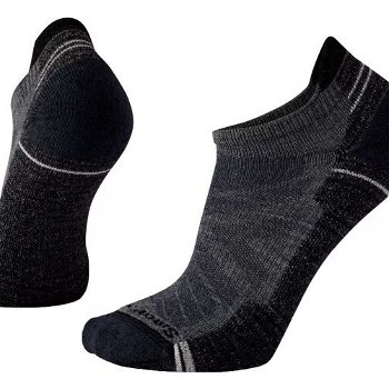 Smartwool HIKE LIGHT CUSHION LOW ANKLE Pánske outdoorové ponožky, sivá, veľkosť