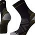 Smartwool HIKE LIGHT CUSHION MID CREW Pánske outdoorové ponožky, čierna, veľkosť