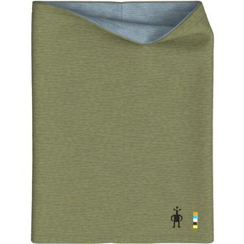 Smartwool THERMAL MERINO REVERSIBLE NECK GAITER Nákrčník, khaki, veľkosť