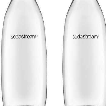 SodaStream Fľaša FUSE 3Pack 1 l, čierna
