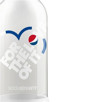 SodaStream Fľaša Jet Pepsi love 1 l, biela