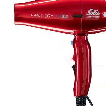 Solis Fén na vlasy Fast Dry Red