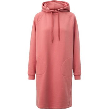 s.Oliver QS HOODIE LS DRESS Dámske športové šaty, ružová, veľkosť