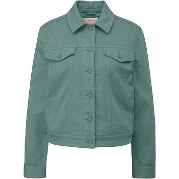 s.Oliver RL INDOOR JACKET Dámska džínsová bunda, zelená, veľkosť