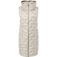 s.Oliver RL OUTDOOR WAISTCOAT Dlhá vesta s prešívaním, sivá, veľkosť