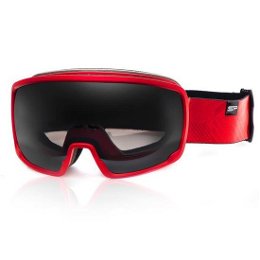 Spokey GRAYS lyžiarske okuliare čierno-červené