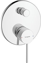 Sprchová a vaňová batéria Hansgrohe Zesis S bez podomietkového telesa chróm 74415000