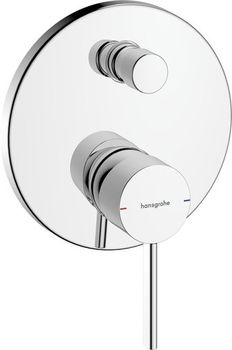 Sprchová a vaňová batéria Hansgrohe Zesis S bez podomietkového telesa chróm 74415000