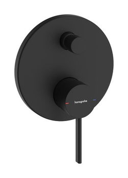 Sprchová a vaňová batéria Hansgrohe Zesis S bez podomietkového telesa matná čierna 74416670