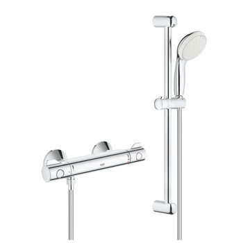 Sprchová batéria GROHE Grohtherm se sprchovým setom 150 mm chróm 34565001