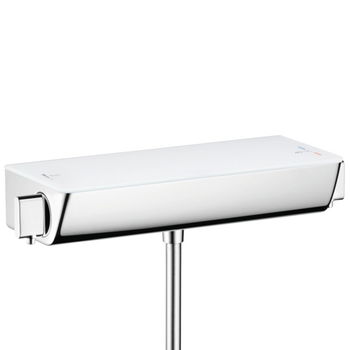 Sprchová batéria Hansgrohe Ecostat Select s poličkou 150 mm biela/chróm 13161400