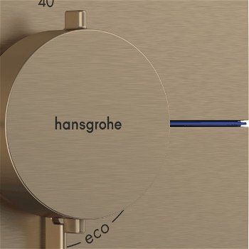 Sprchová batéria Hansgrohe ShowerSelect Comfort E bez podomietkového telesa kartáčovaný bronz 15571140