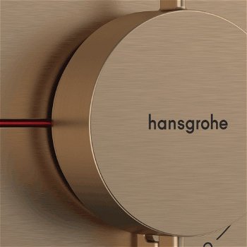 Sprchová batéria Hansgrohe ShowerSelect Comfort E bez podomietkového telesa kartáčovaný bronz 15574140