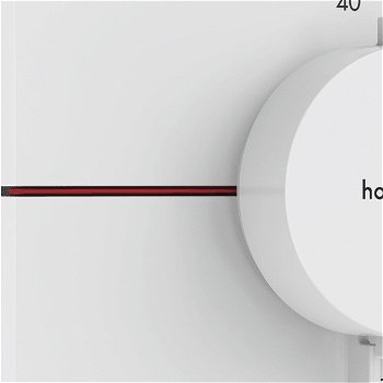 Sprchová batéria Hansgrohe ShowerSelect Comfort E bez podomietkového telesa matná biela 15571700