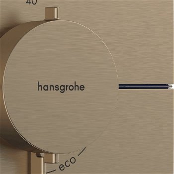 Sprchová batéria Hansgrohe ShowerSelect Comfort Q bez podomietkového telesa kartáčovaný bronz 15581140