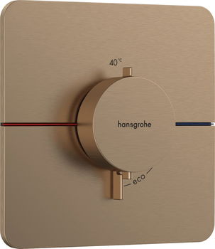 Sprchová batéria Hansgrohe ShowerSelect Comfort Q bez podomietkového telesa kartáčovaný bronz 15588140