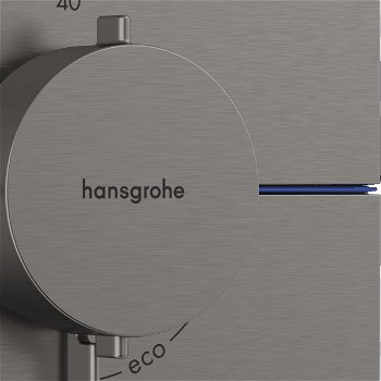 Sprchová batéria Hansgrohe ShowerSelect Comfort Q bez podomietkového telesa kartáčovaný čierny chróm 15581340