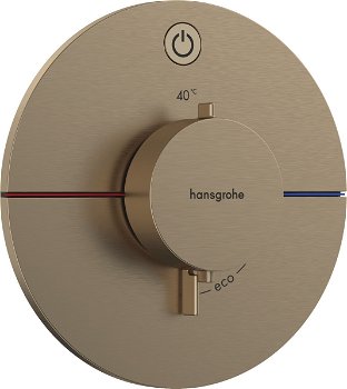 Sprchová batéria Hansgrohe ShowerSelect Comfort S bez podomietkového telesa kartáčovaný bronz 15553140