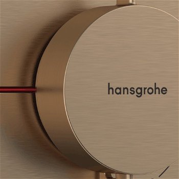 Sprchová batéria Hansgrohe ShowerSelect Comfort S bez podomietkového telesa kartáčovaný bronz 15559140