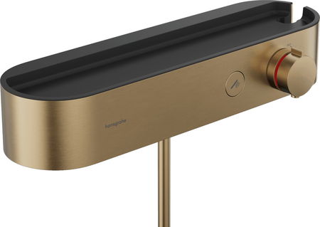 Sprchová batéria Hansgrohe ShowerTablet Select s poličkou 150 mm kartáčovaný bronz 24360140