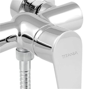 Sprchová batéria Novaservis Titania Fresh Eco so sprchovacím setom 100 mm chróm 96065,0E