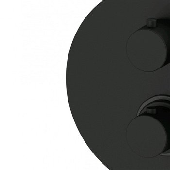 Sprchová batéria Paffoni Light vrátane podomietkového telesa čierna matná LIQ018NO