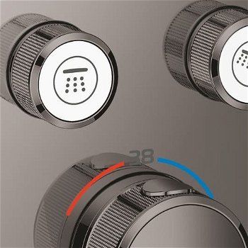 Sprchová termostatická batéria Grohe Smart Control Hard Graphite 29119A00