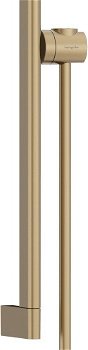 Sprchová tyč Hansgrohe Unica na stenu s držiakom sprchy a sprchovou hadicou kartáčovaný bronz 24402140