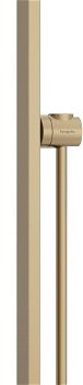 Sprchová tyč Hansgrohe Unica na stenu s držiakom sprchy a sprchovou hadicou kartáčovaný bronz 24403140