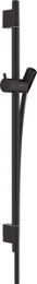 Sprchová tyč Hansgrohe Unica S so sprchovou hadicou matná čierna 28632670