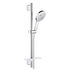 Sprchový set Grohe RAINSHOWER SmartActive na stenu s poličkou chróm 26546000