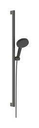 Sprchový set Hansgrohe Raindance Alive Select S kartáčovaný čierny chróm 24601340