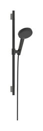 Sprchový set Hansgrohe Raindance Alive Select S kartáčovaný čierny chróm 24602340