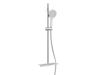 Sprchový set SAT s poličkou biela / chróm SATSSP31