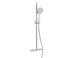 Sprchový set SAT s poličkou biela / chróm SATSSP31