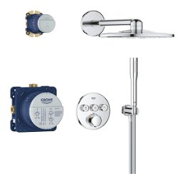 Sprchový systém Grohe Precision SmartControl vrátane podomietkového telesa chróm 34874000