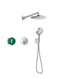 Sprchový systém Hansgrohe Raindance S pod omietku s termostatickou batériou chróm 27951000