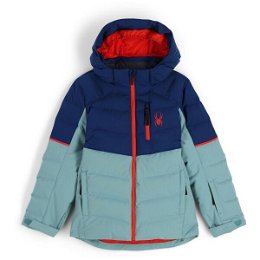Spyder IMPULSE Detská lyžiarska bunda, modrá, veľkosť